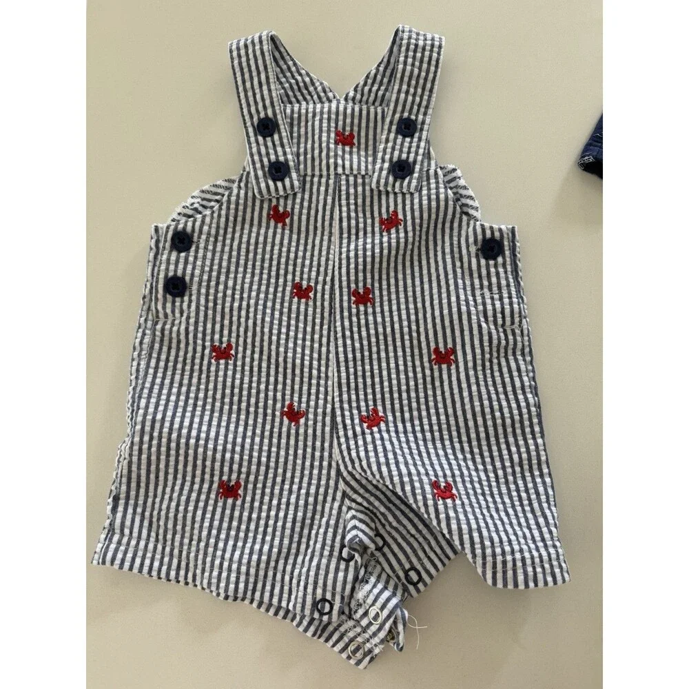 baby boy clothes bundle romper set shorts top summer holidays beach outfits 6-9M